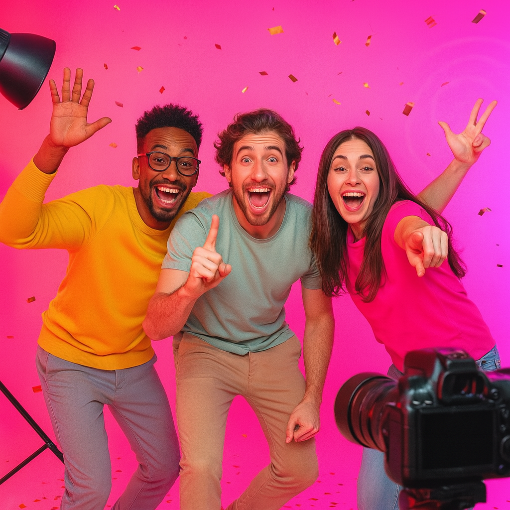 TRNC Media ile eğlenceli fotoğraf çekimi - mutlu insanlar